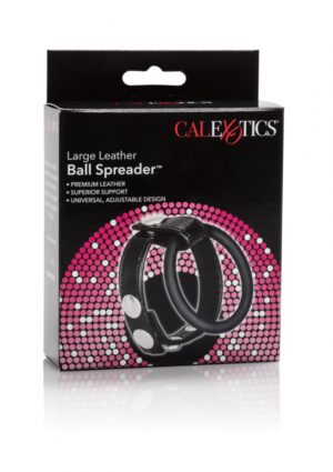 LARGE LEATHER BALL SPREADER