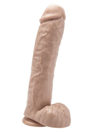 DILDO 11 INCH WITH BALLS