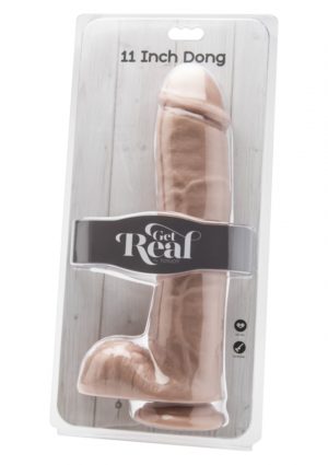DILDO 11 INCH WITH BALLS