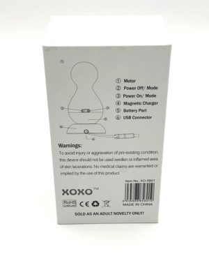 XOXO BAYM SUPER LOVERS PURPLE RECHARGEABLE SILICONE VIBRATOR