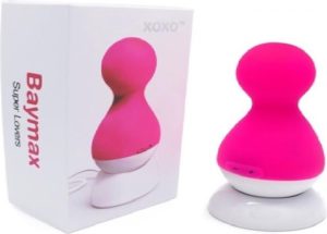 XOXO BAYM SUPER LOVERS PINK RECHARGEABLE SILICONE VIBRATOR
