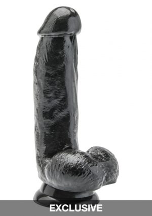 DILDO 6 INCH WITH BALLS