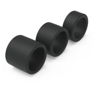 Squeezer - Liquid Silicone Ball Tugger - Black 20x34 mm