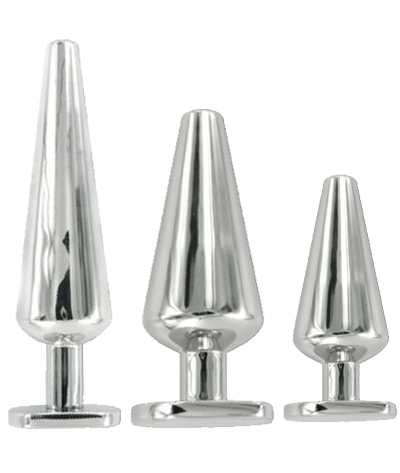 Stainless Steel Buttplug Small