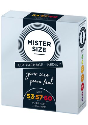 MISTER SIZE 53-57- 60 3-Test Pack