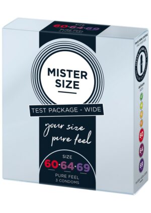 MISTER SIZE 60-64- 69 3-Test Pack